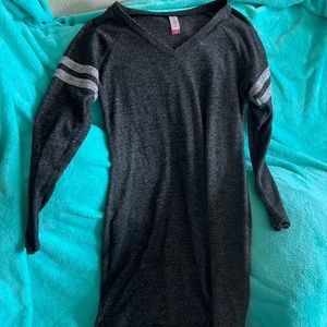 Long sleeve sweater dress